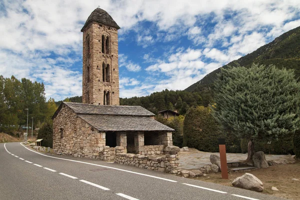 Kostel Sant Miquel of Engolasters — Stock fotografie