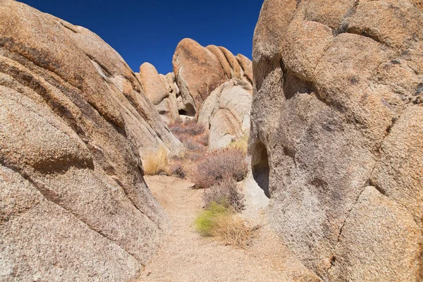 Rocky Canyon Alabama Hills Lone Pine California Estados Unidos — Foto de Stock