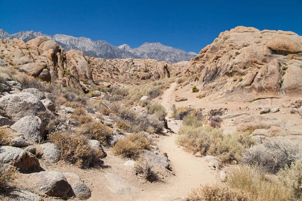 Arch Loop Trail Alabama Hills Lone Pine California United States — Stock Photo, Image