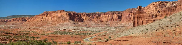 Capitol Reef Panorama Point Capitol Reef National Park Utah Estados —  Fotos de Stock