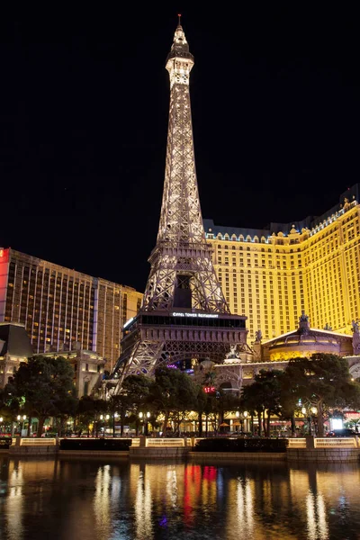 Las Vegas Nevada Agosto 2019 Torre Eiffel Paris Las Vegas — Foto de Stock