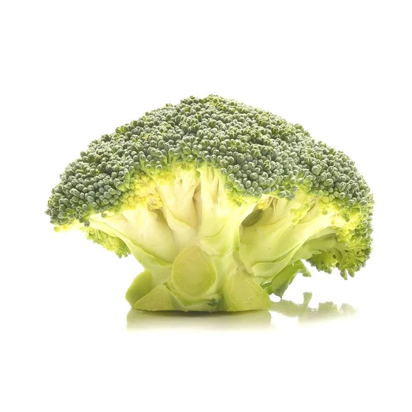 Brokolice zelí izolovaných na bílém pozadí — Stock fotografie