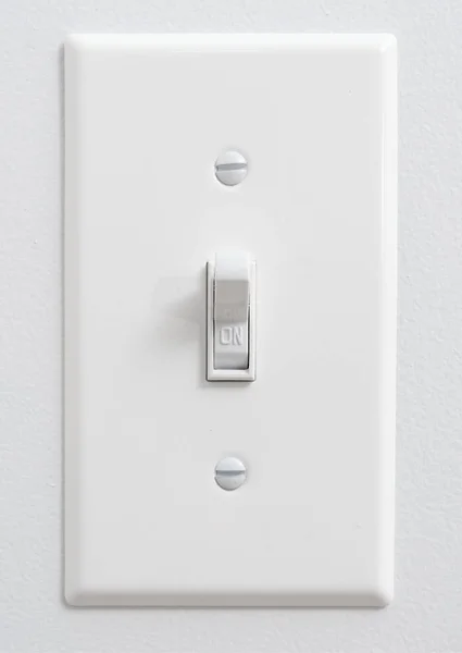 Green Energy Light Switch — Stock Photo, Image