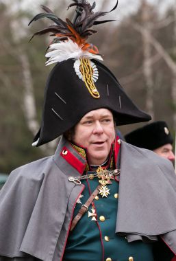 Berezina savaş Napolyon Fransız ordusu ve Mikhail Kutuzov altında Rus orduları arasında 29 Kasım 1812 yeniden inşası