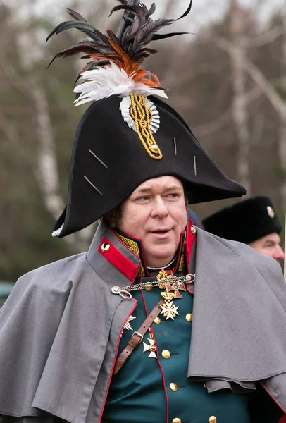 Berezina savaş Napolyon Fransız ordusu ve Mikhail Kutuzov altında Rus orduları arasında 29 Kasım 1812 yeniden inşası