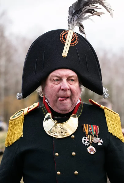 Berezina savaş Napolyon Fransız ordusu ve Mikhail Kutuzov altında Rus orduları arasında 29 Kasım 1812 yeniden inşası