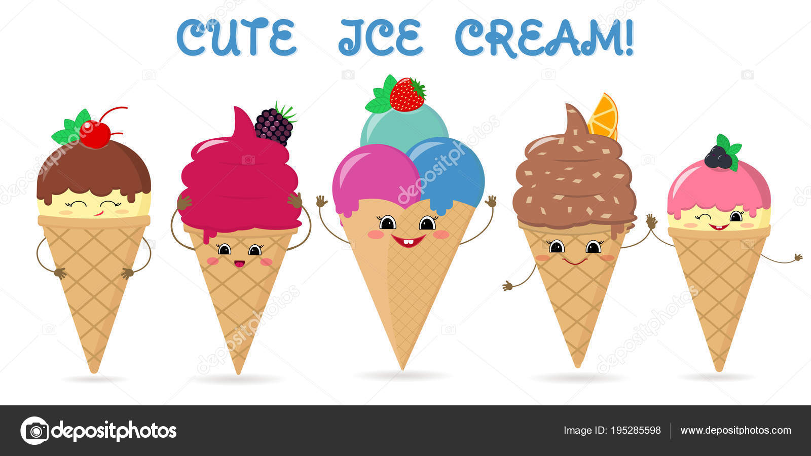 Cartoon Ice Cream Wallpaper Hd