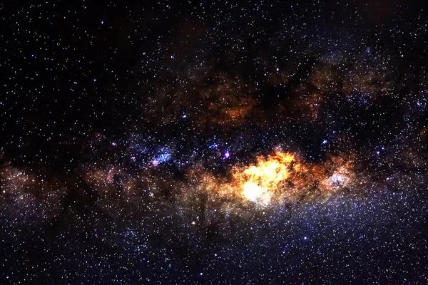 Stjärnor Och Galaxen Rymden Himmel Natt Universum Svart Stjärnhimmel Bakgrund — Stockfoto