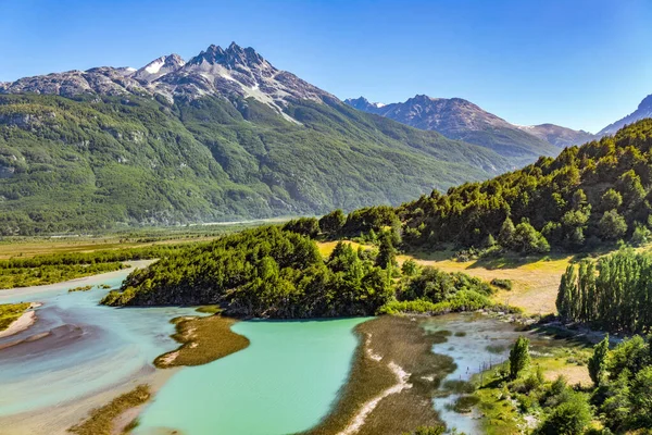 Paisaje Del Valle Del Río Murta Con Hermosas Vistas Las —  Fotos de Stock