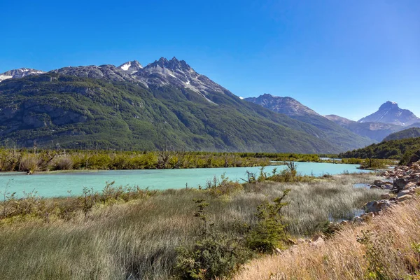 Paisaje Del Valle Del Río Murta Con Hermosas Vistas Las —  Fotos de Stock