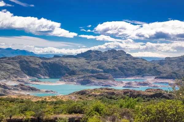 Lago Laguna Verde Montañas Hermoso Paisaje Chile Patagonia América Del —  Fotos de Stock