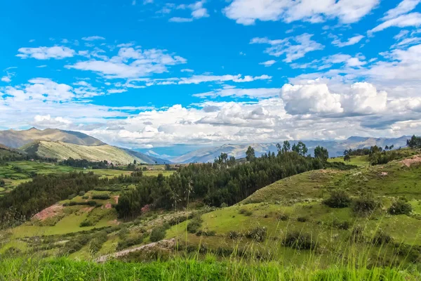 Puca Pucara Ruins Ancient Inca Fortress Cusco Peru — Stock Photo, Image