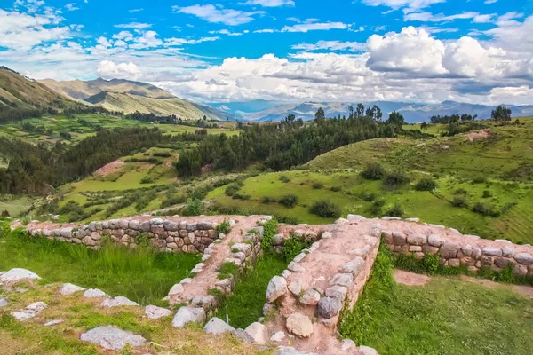 Puca Pucara Ruines Ancienne Forteresse Inca Cusco Pérou — Photo