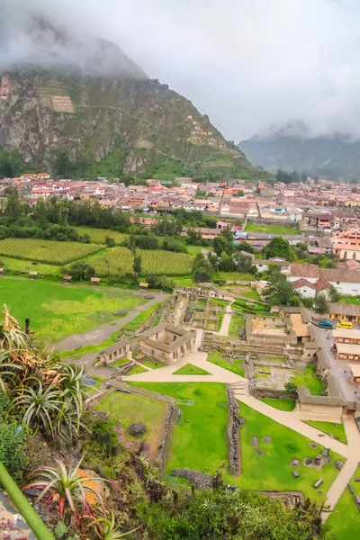 Ollantaytambo Inca Ruins Ollantaytambo Sacred Valley Incas Peru South America — Stock Photo, Image