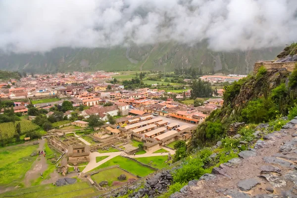 Ollantaytambo Inca Ruins Ollantaytambo Sacred Valley Incas Peru South America — Stock Photo, Image