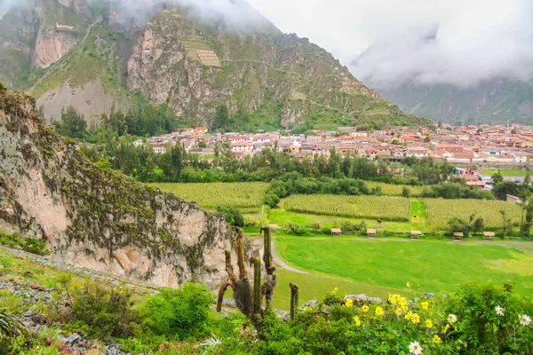 Ollantaytambo Inca Rands Ollantaytambo Sacred Valley Incas Peru South America — стокове фото