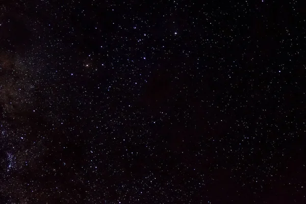 Estrelas Galáxia Espaço Exterior Céu Noite Universo Preto Estrelado Fundo — Fotografia de Stock