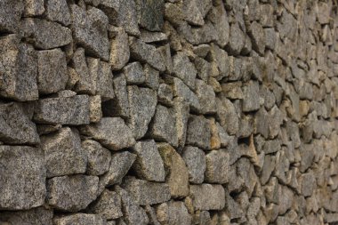 Gri duvarcılık, doğal doku..