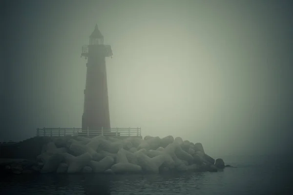 Lighthouse, hazard warning. — Stock Photo, Image