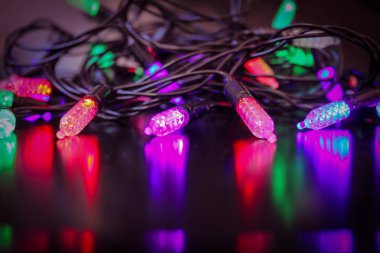 Festival renkli ışıklar.