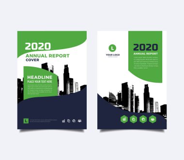 İş kapak tasarım şablonu 