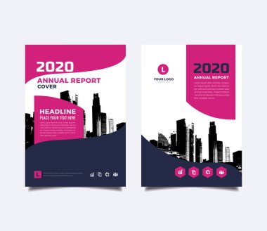 İş kapak tasarım şablonu 