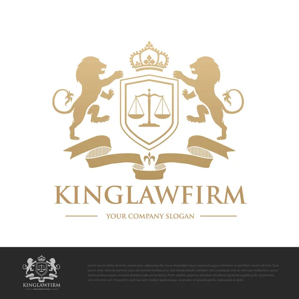 Cabinet d'avocats logo icône vecteur design.legal, avocat, échelle, modèle de logo vectoriel Illustration De Stock