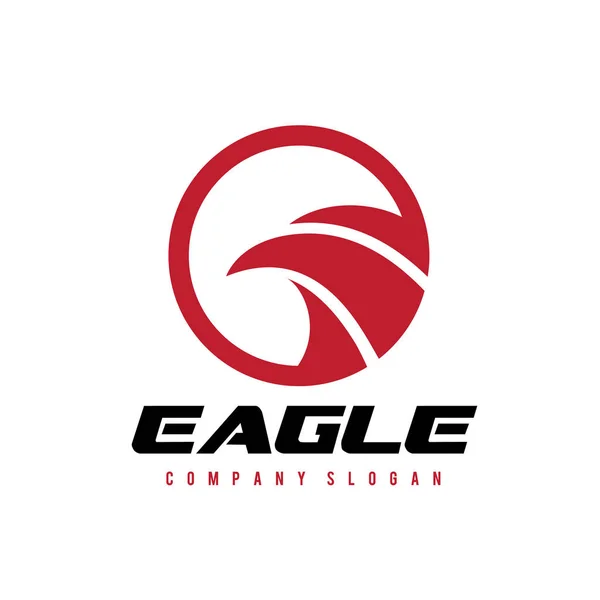 Eagle Logo, ptak logo zestaw, Falcon logo, Hawk logo, wektor logo szablon — Wektor stockowy