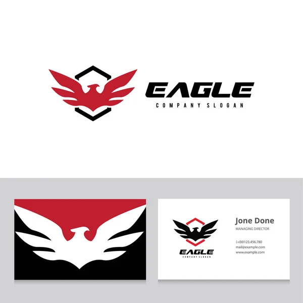 Logo Aigle, Ensemble logo Oiseau, Logo Faucon, Logo Faucon, Modèle de logo vectoriel . Illustration De Stock