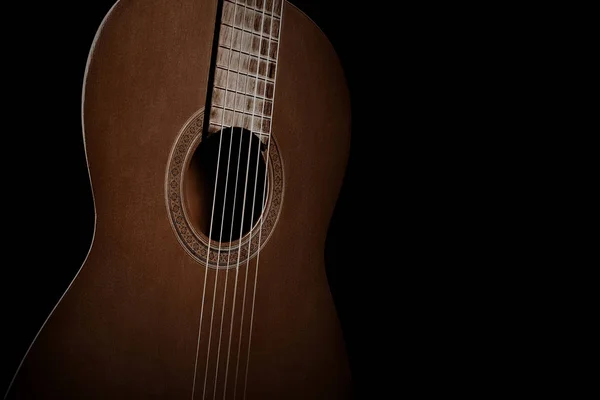 Primo piano della chitarra classica — Foto Stock