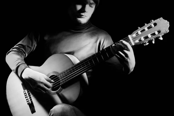 Guitarrista acústico — Foto de Stock