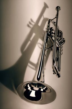 Trumpet jazz instrument clipart