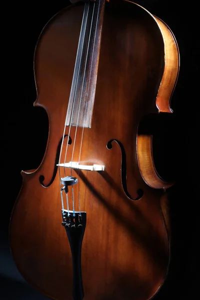 Cello närbild orkester musikinstrument — Stockfoto