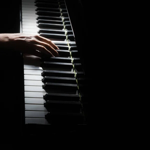 Пианист. Руки пианиста фортепиано Стоковое Фото