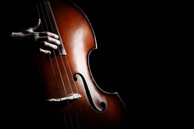 Kontrbas. Eller kontrbas oynamak oyuncu müzik aleti