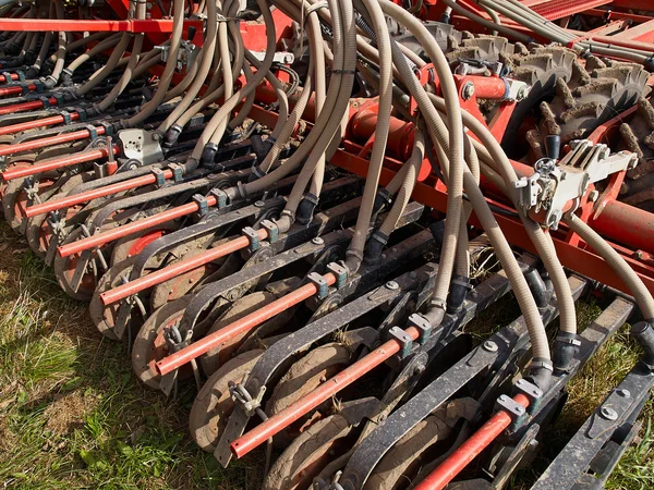 Modern Tarım makineleri tohumlama makine — Stok fotoğraf
