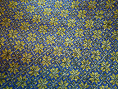 El yapımı yün kazak İzlanda geleneksel Ty'la closeup