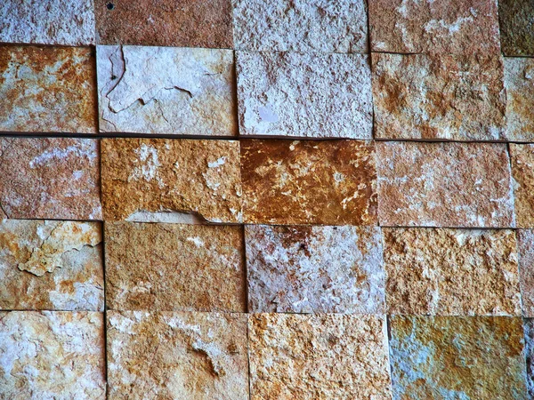 Mur décoratif en pierre — Photo