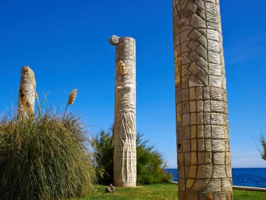 Anıt Mediterranean kültürlerin Torrevieja, Valencia, İspanya