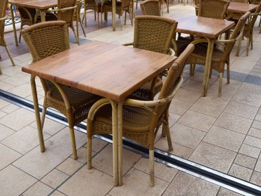 Klasik Avrupa street Cafe Restoran