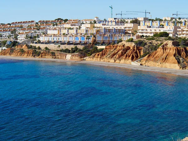 Popular summer travel destination Campoamor Orihuela Coast Spain — Stock Photo, Image