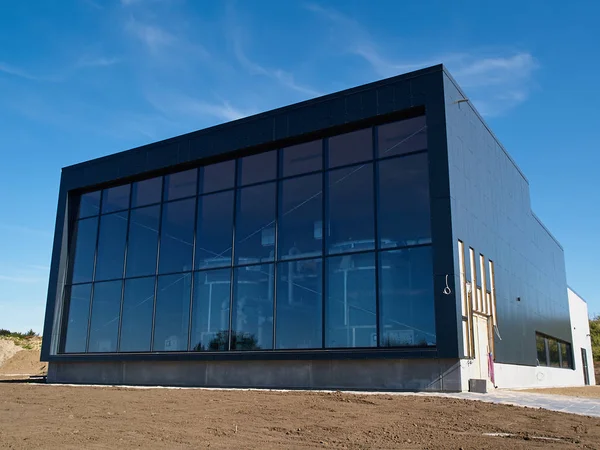 Modern design industrial factory building — Stock Photo, Image