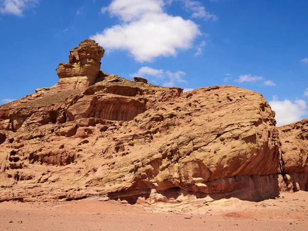 Timna Park King Solomon Mines National Park Negev Woestijn Israël — Stockfoto