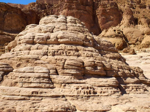 Timna Park King Solomon Mines National Park Negev Desert Israel — Stock Photo, Image