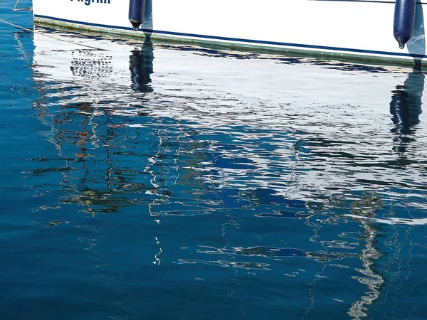 Волны Синей Воды Волн Природа Абстрактный Фон — стоковое фото