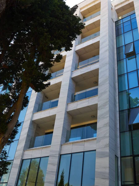 Modern Ontwerp Luxe Executive Appartementen Stad Condominium Gebouw — Stockfoto
