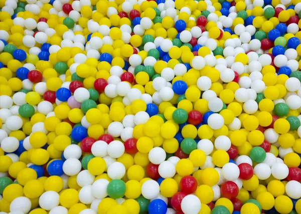 Childrens game balls texture. Toys for children. Kids entertainm — Stock Photo, Image