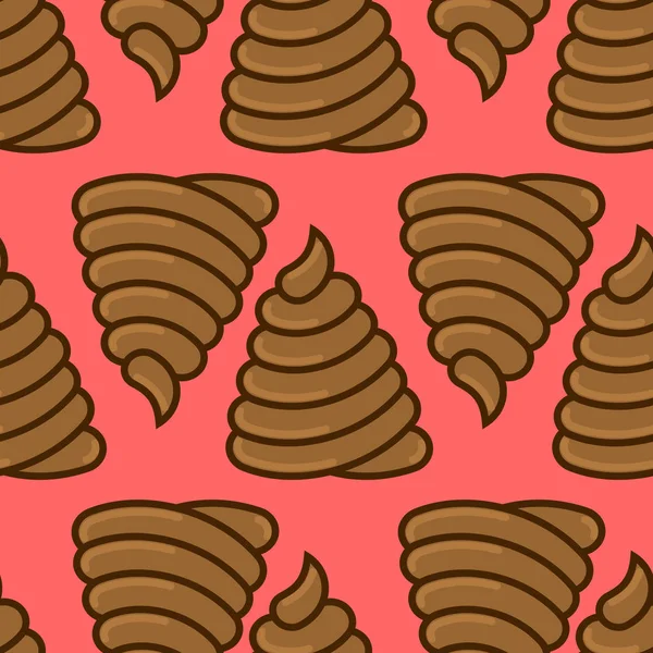 Bok desen. Süsleme poop. Bok arka plan. Tuvalet Doku