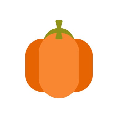 İzole balkabağı. Büyük taze geleneksel Cadılar Bayramı sebze