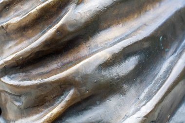 Bronz dalgalı doku. arka plan.